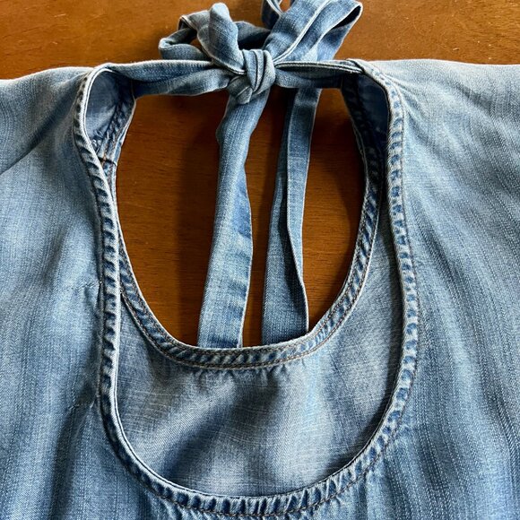 Anthropologie Cloth and Stone Chambray dress - Picture 6 of 8